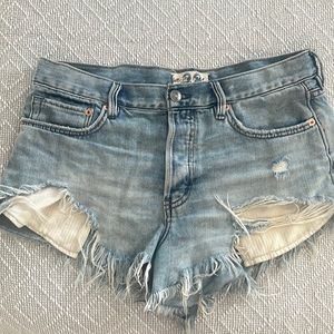 We The Free Denim cutoffs